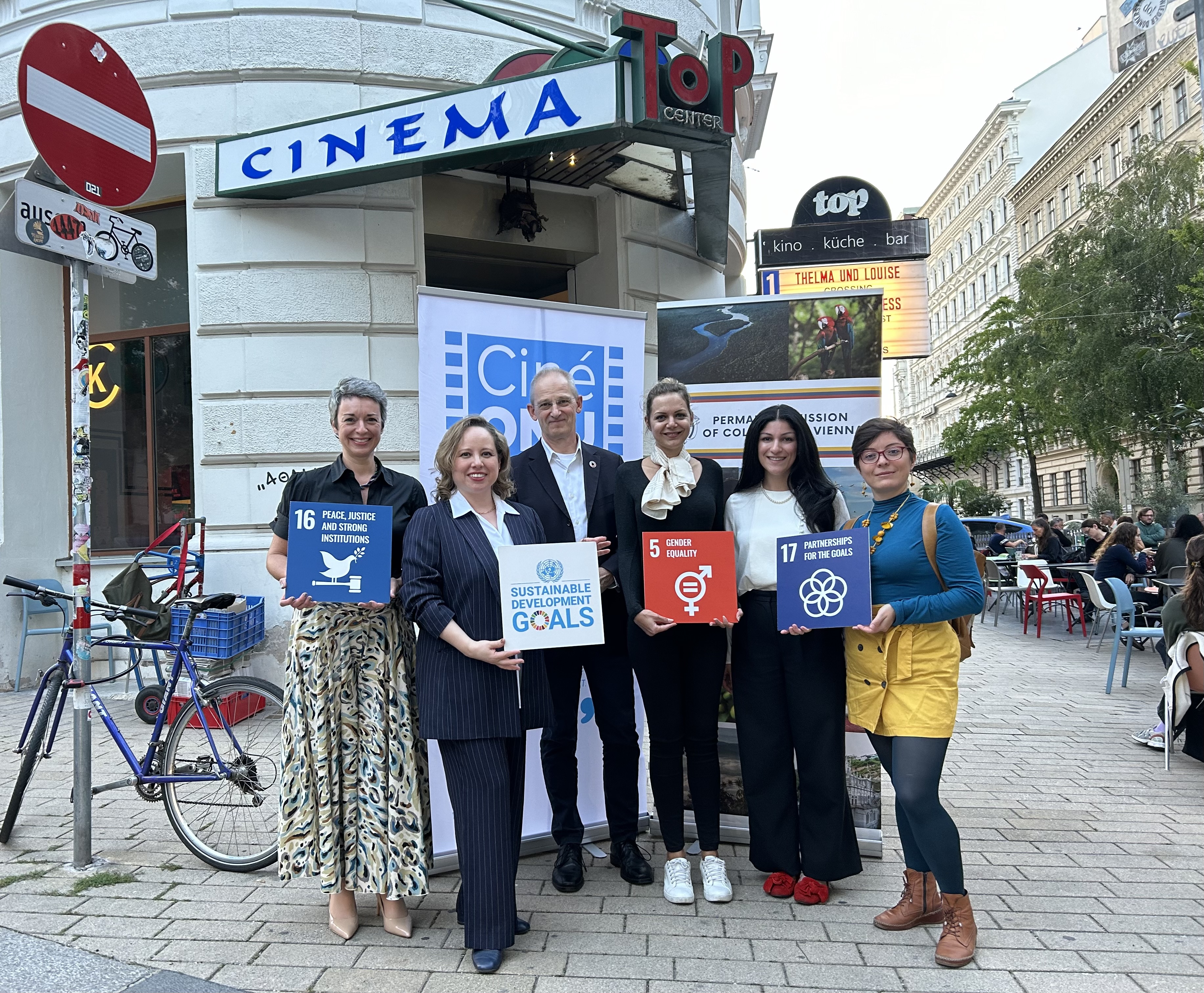 Fotos: UNIS Vienna y Embajada de Colombia.