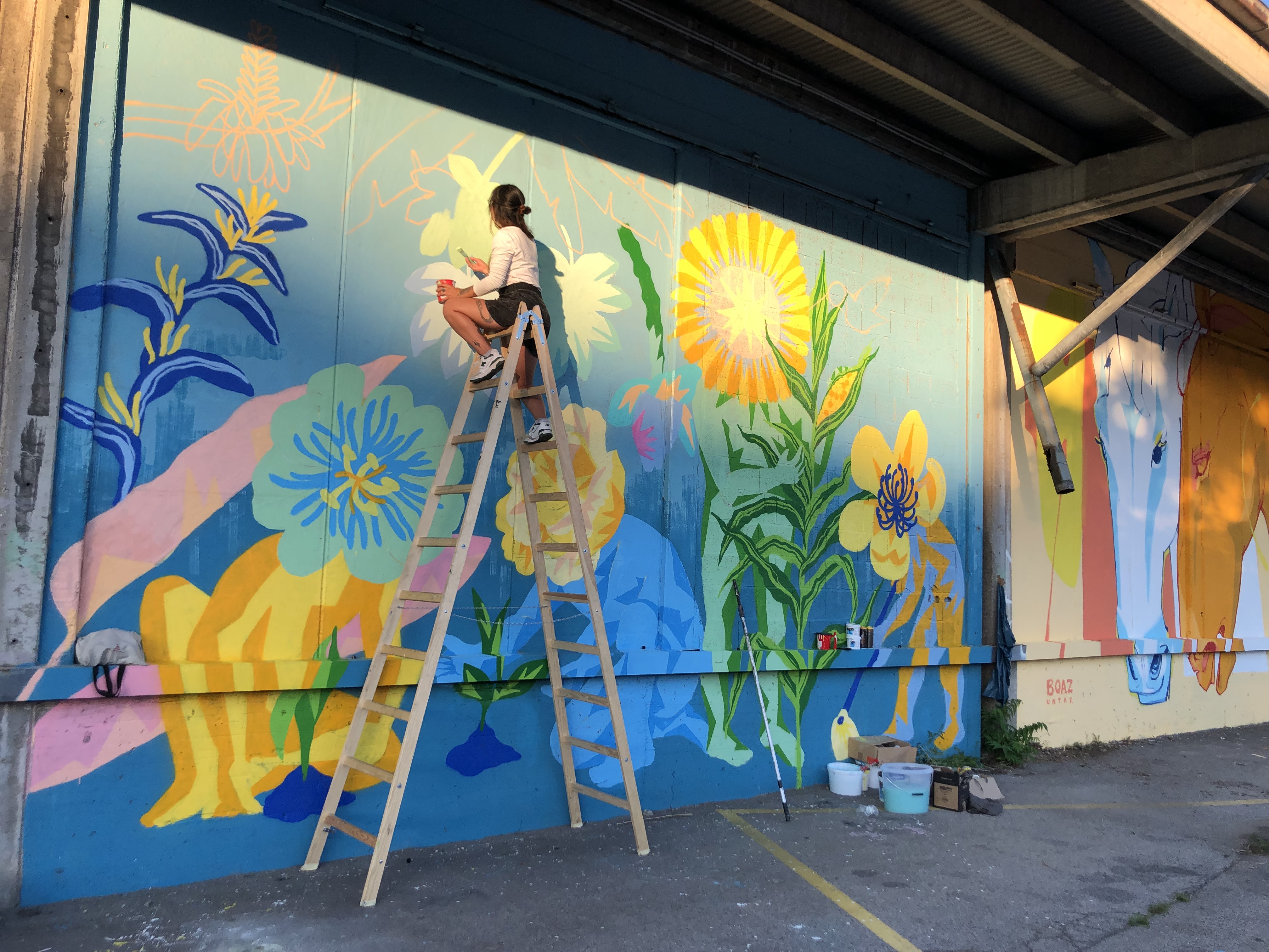 Colombia en el Festival de arte urbano Calle Libre en Viena