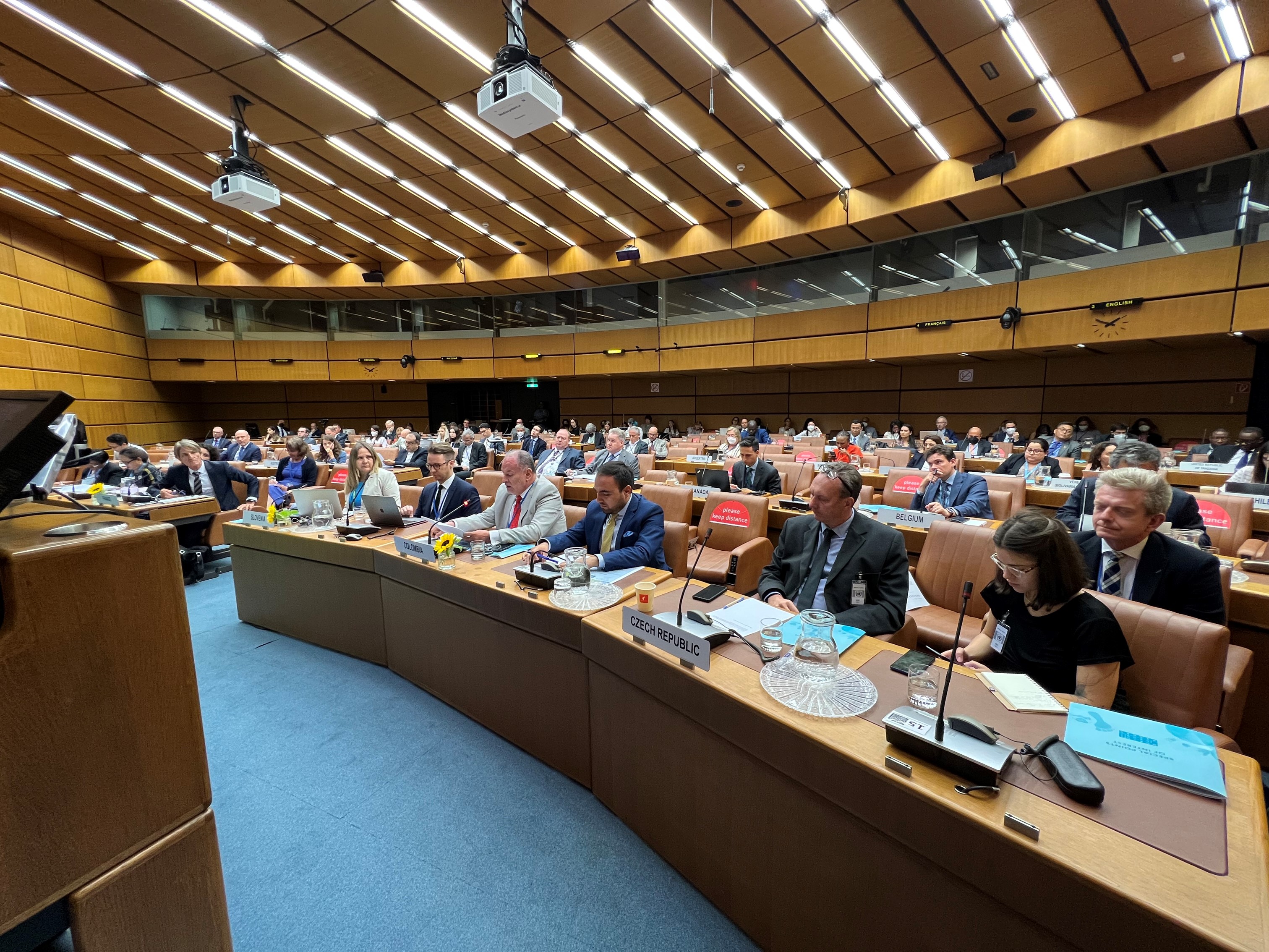 Lanzamiento del Informe Mundial sobre las Drogas 2022 elaborado por la Oficina de las Naciones Unidas contra la Droga y el Delito (ONUDD).