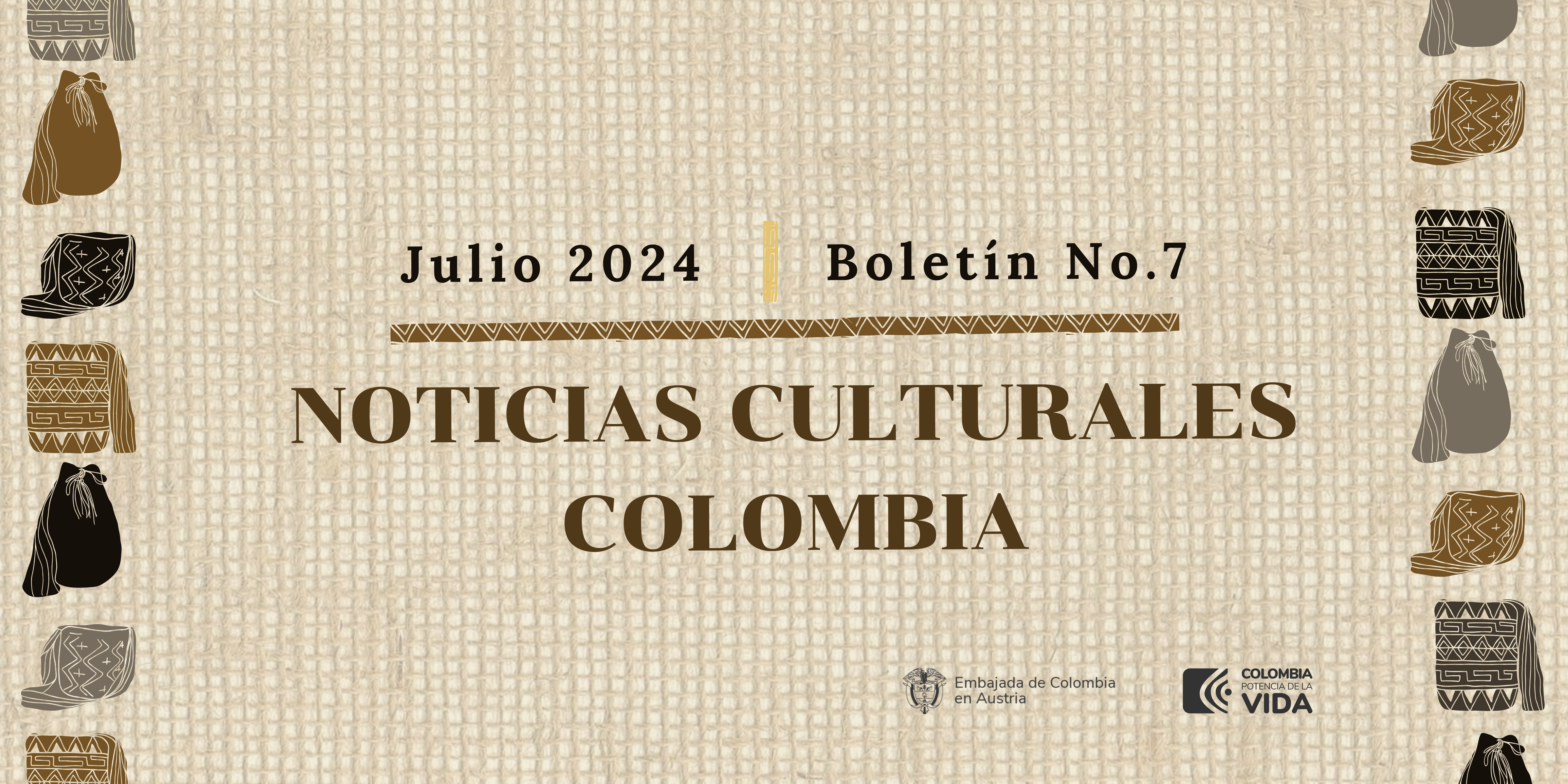 Ya salió el boletín cultural del mes de julio de 2024