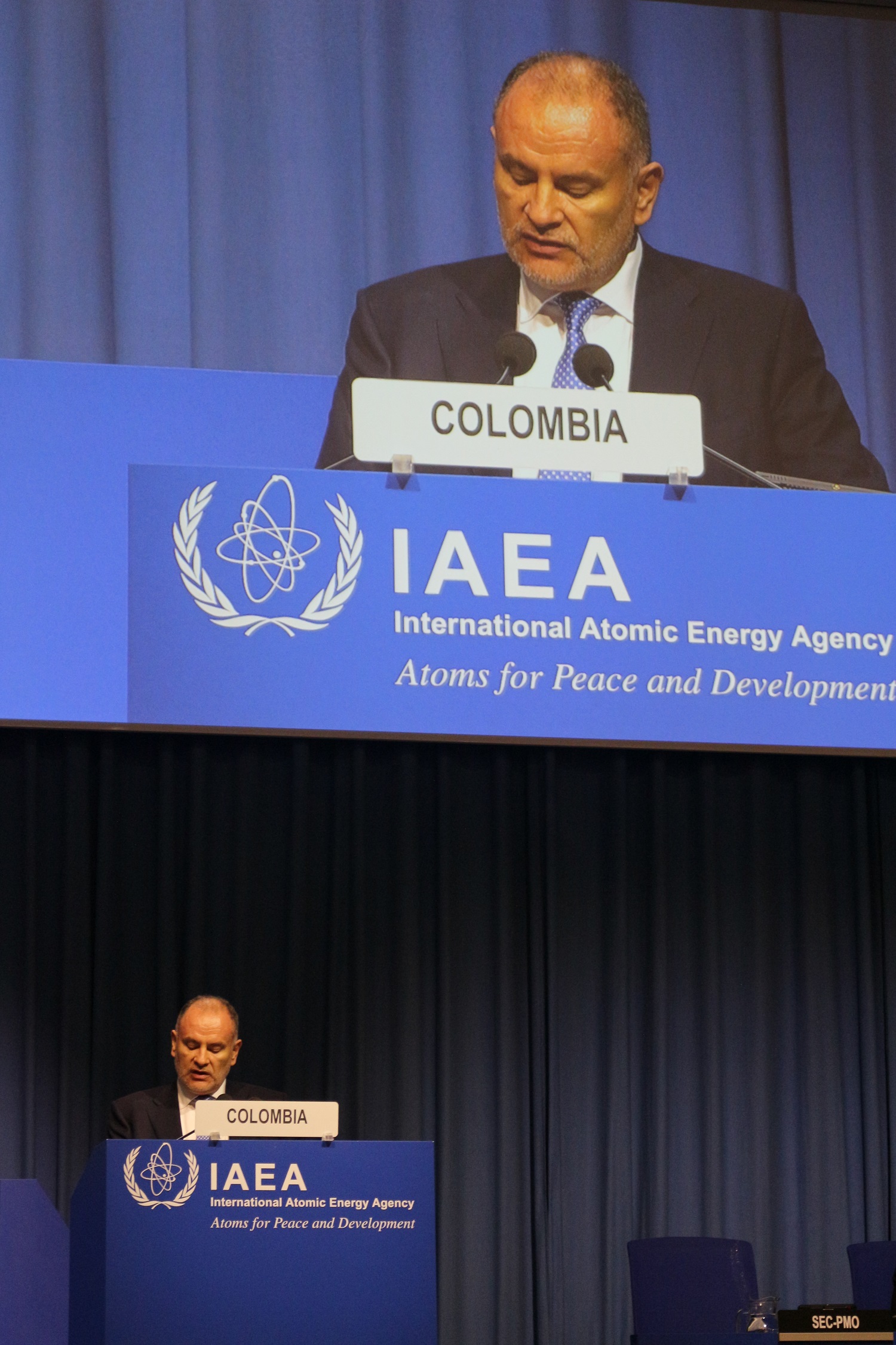 Embajador de Colombia en Austria participó en la Conferencia General del Organismo Internacional de Energía Atómica