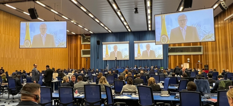 Colombia participa en la 11º sesión de la Conferencia de las Partes en la Convención de las Naciones Unidas contra la Delincuencia Organizada Transnacional