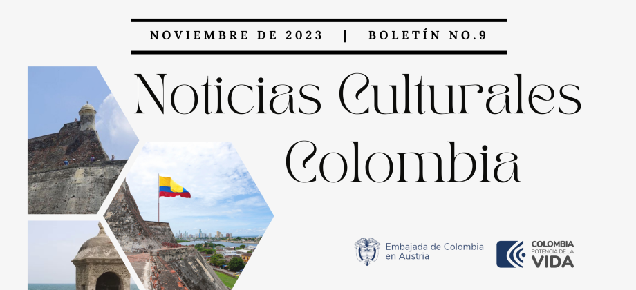 Actividades culturales de noviembre de 2023 - Embajada de Colombia en Austria