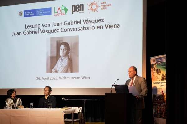 Conversación con Juan Gabriel Vásquez