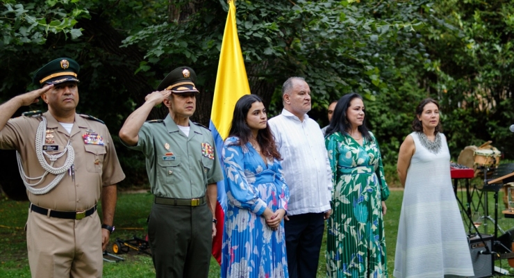 El Embajador de Colombia en Austria y Representante Permanente ante las Organizaciones Internacionales en Viena celebró el Día Nacional de Colombia y se despidió al término de su misión