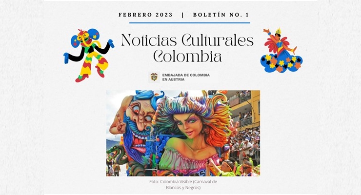 Embajada de Colombia en Austria publica las actividades culturales en febrero de 2023