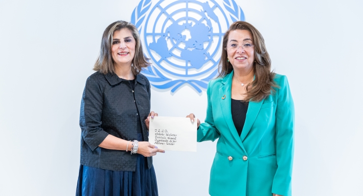 Embajadora Laura Gil presentó cartas credenciales ante la Directora General de la Oficina de las Naciones Unidas en Viena y Directora Ejecutiva de la Oficina de Naciones Unidas contra la Droga y el Delito