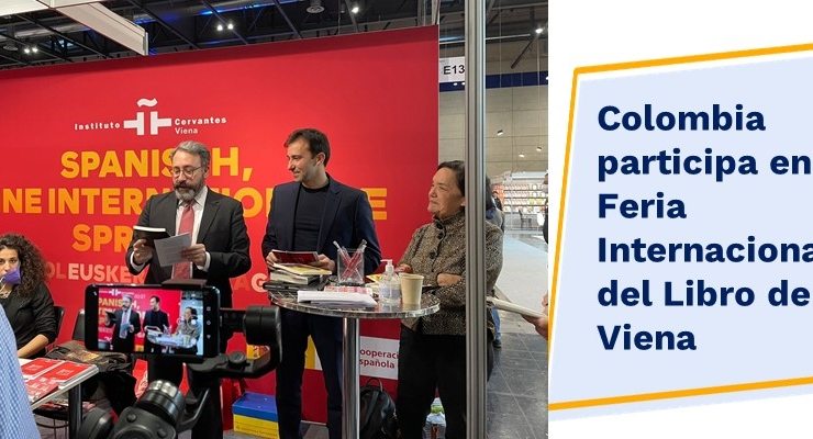 Colombia participa en la Feria Internacional del Libro de Viena