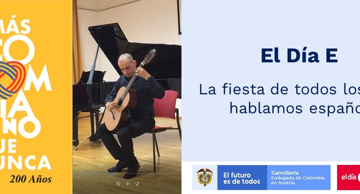 Embajada de Colombia en Austria participó en el Día E, la fiesta de todos los que hablamos español