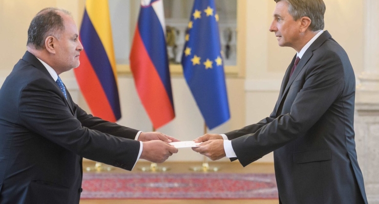 Embajador de Colombia en Austria presentó cartas credenciales como Embajador No Residente en la República Eslovenia